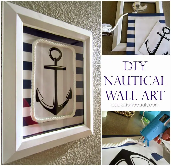 DIY Nautical Decor & Wall Art