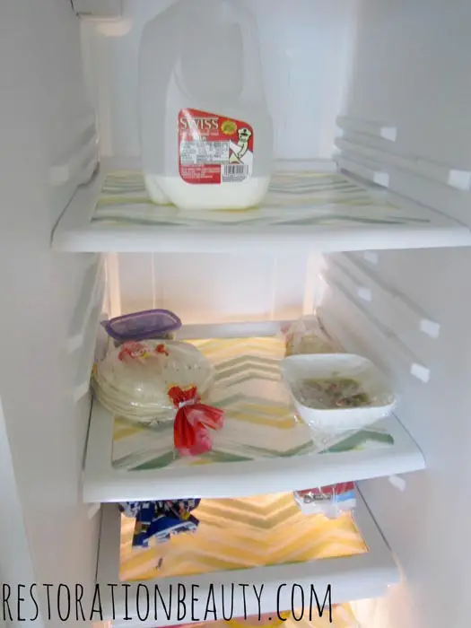 DIY Fridge Mats Shelf Liners – How to Easily Make Refrigerator Liners