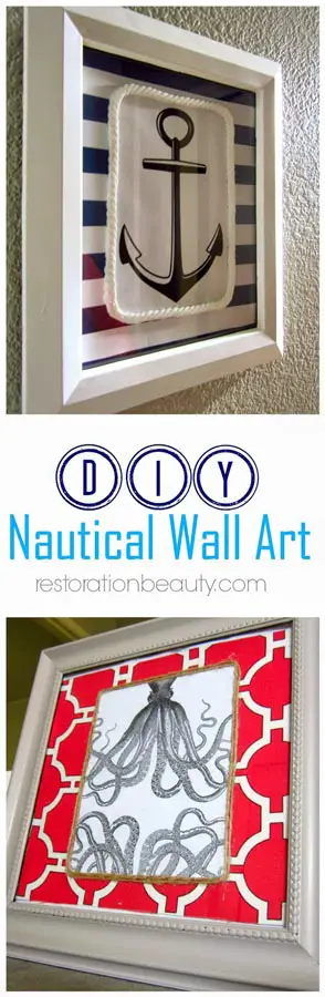 DIY Nautical Decor & Wall Art