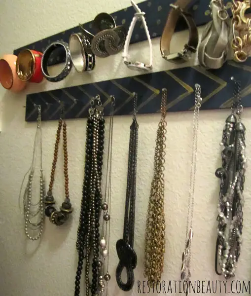 DIY Necklace & Bracelet Holders
