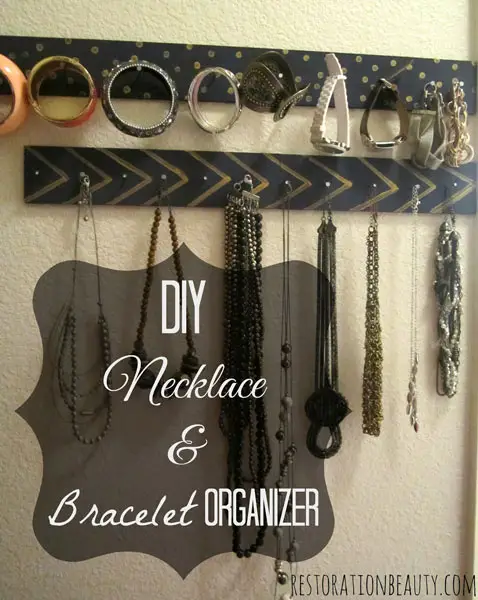 DIY Necklace & Bracelet Holders