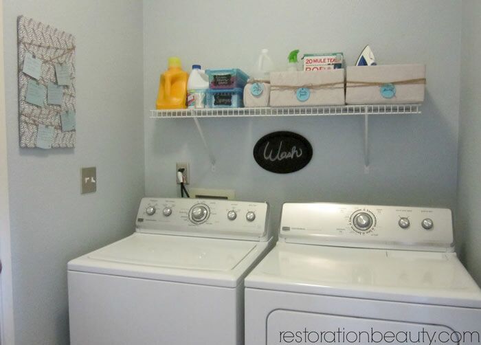 12 Tips & Tricks to Clean and Organize your Laundry Room